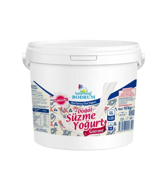 belendag bodrum gurme suzme yogurt 10kg