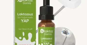 Evde Laktozsuz Yoğurt & Kefir Yapım Seti (Bilaktaz Damla + Süt Termometresi Hediye)
